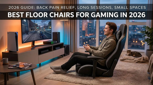 Best Floor Chairs for Gaming in 2026: What Actually Works for Long Sessions, Small Spaces & Back Pain Relief