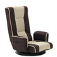Swivel Adjustable Floor Chair with Armrests