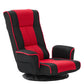 Swivel Adjustable Floor Chair with Armrests
