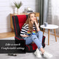 Swivel Adjustable Floor Chair with Armrests