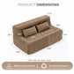 Modular Boneless Cloud Couch – Comfy Floor Sofa for Living Room, Apartment & Small Spaces
