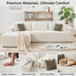 Redefine your home with our modular sponge sofas. High-density foam for lasting support.