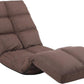 Linen Fabric Floor Lounge Chair with Footrest – Multi-Angle Adjustable Gaming Cushion