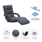 360° Swivel Floor Chair with 14 Reclining Positions & Footrest