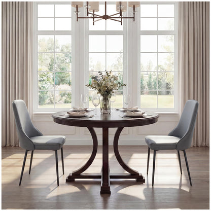 Upholstered Side Chairs Faux Leather Modern Dining & Kitchen Seating