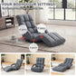 360° Swivel Floor Chair with 14 Reclining Positions & Footrest