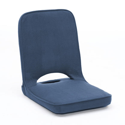 Adjustable Corduroy Floor Chair for Gaming & Meditation