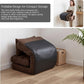 14-Position Adjustable Wide-Seat Floor Chair with Pillow – Folding Floor Lounger for Gaming, Reading & Relaxing
