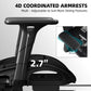 プレミアムメッシュデスクチェア 調節可能な人間工学に基づいた椅子 ヘッドレストとアームレスト付き