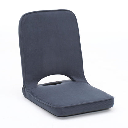 Adjustable Corduroy Floor Chair for Gaming & Meditation