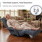 360° Swivel Floor Chair with 14 Reclining Positions & Footrest