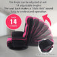 Swivel Adjustable Floor Chair with Armrests