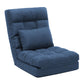 14-Position Adjustable Wide-Seat Floor Chair with Pillow – Folding Floor Lounger for Gaming, Reading & Relaxing