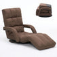 360° Swivel Floor Chair with 14 Reclining Positions & Footrest