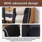 Swivel Adjustable Floor Chair with Armrests