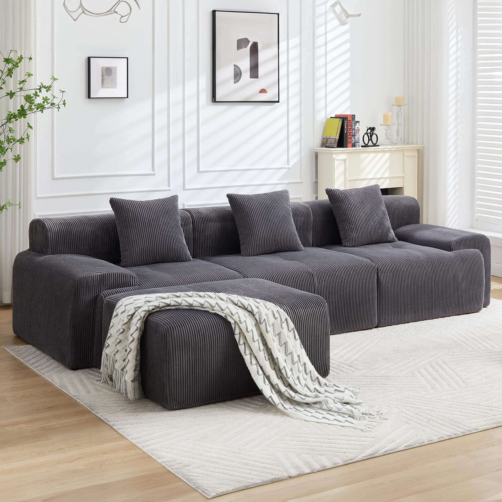 High density foam sofa