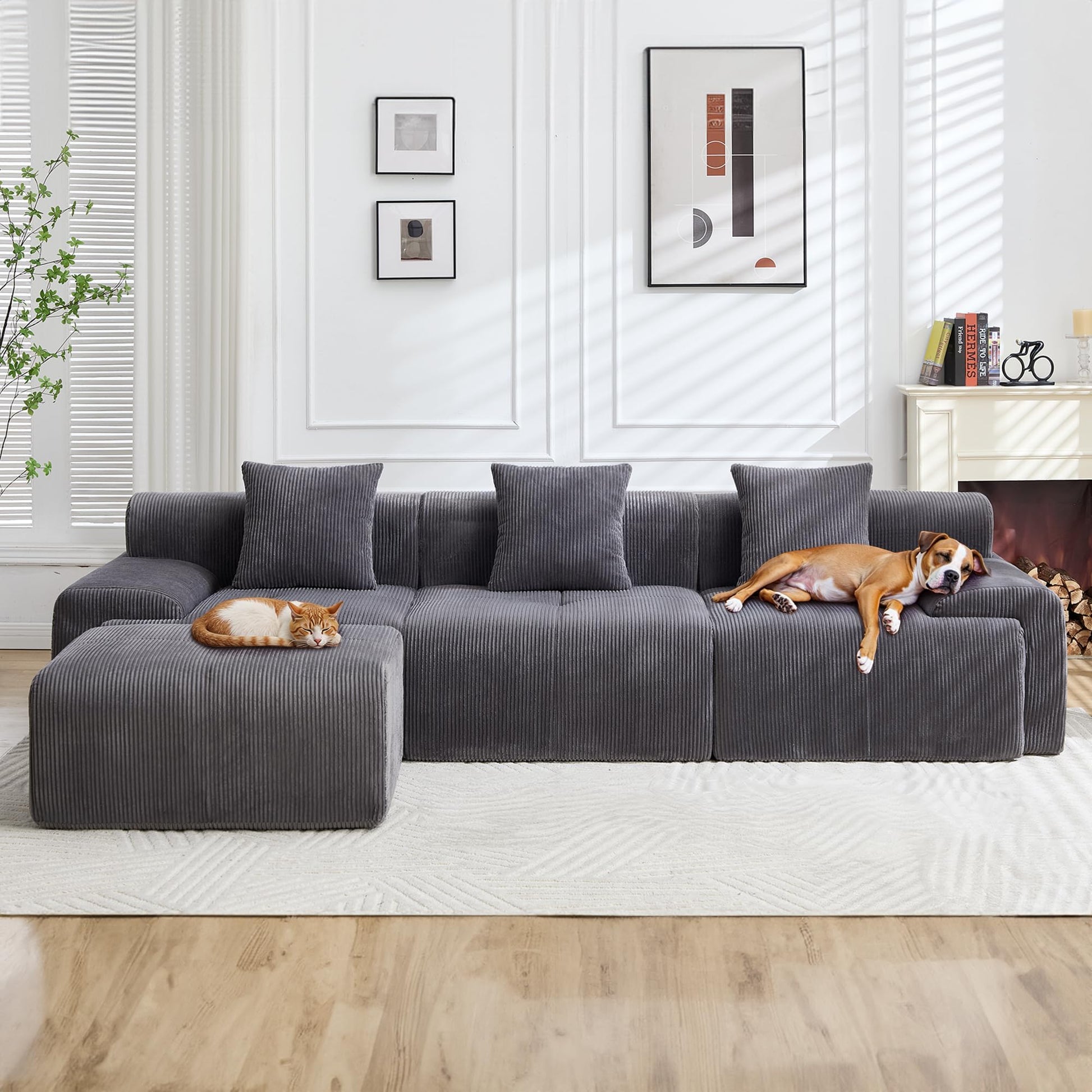 Loft style floor sofa