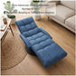 360° Swivel Floor Chair with 14 Reclining Positions & Footrest