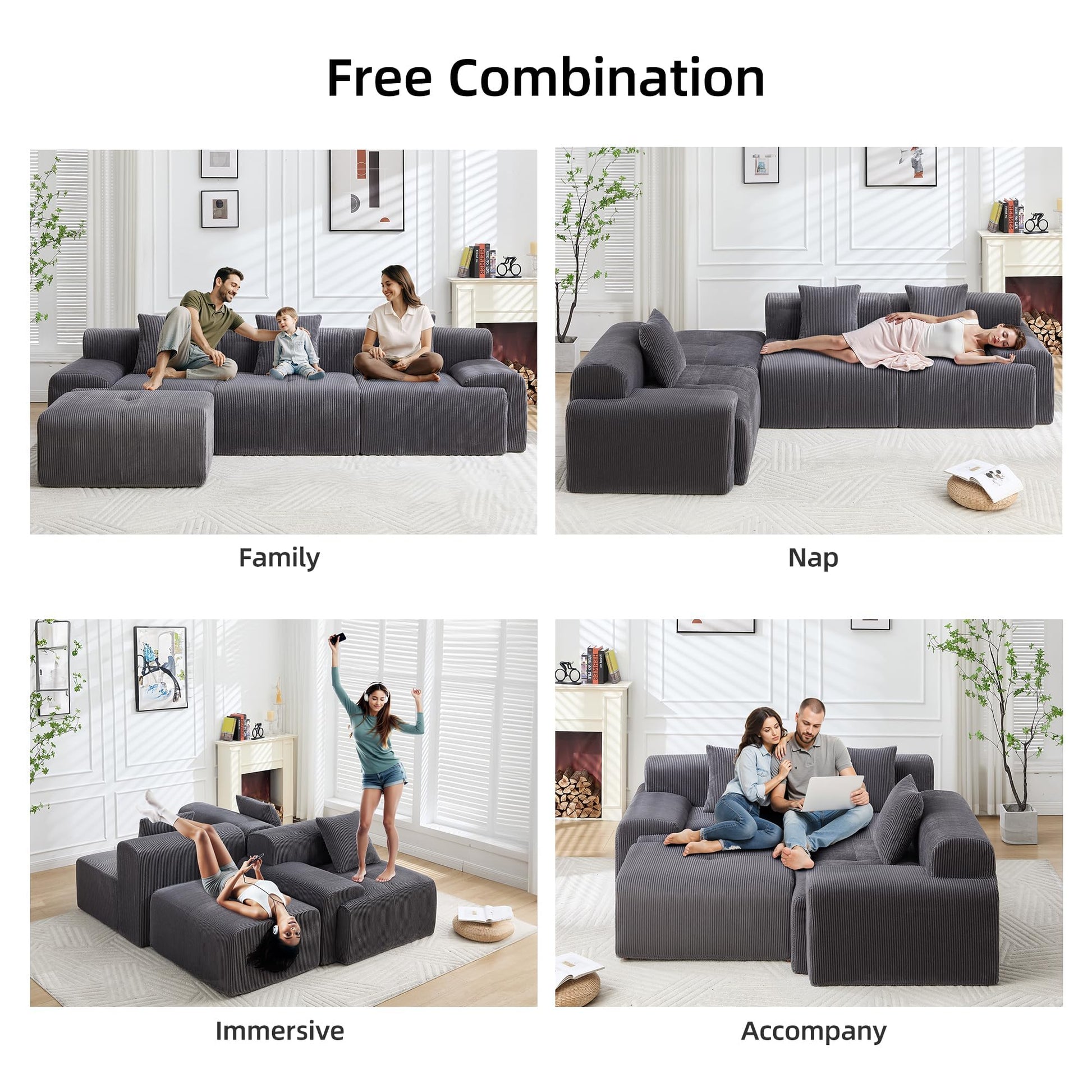 Minimalist floor sofa