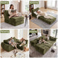 FLOGUOR 102" Modular Boneless Couch – Convertible Sofa Bed with Deep Seat & Cloud-Like Comfort
