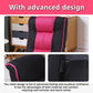 Swivel Adjustable Floor Chair with Armrests