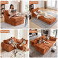 FLOGUOR 102" Modular Boneless Couch – Convertible Sofa Bed with Deep Seat & Cloud-Like Comfort