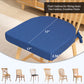 Soft D-Shaped Chair Cushions (Set of 2) Thick Seat Pads with Ties & Removable Cover