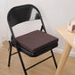 Soft D-Shaped Chair Cushions (Set of 2) Thick Seat Pads with Ties & Removable Cover