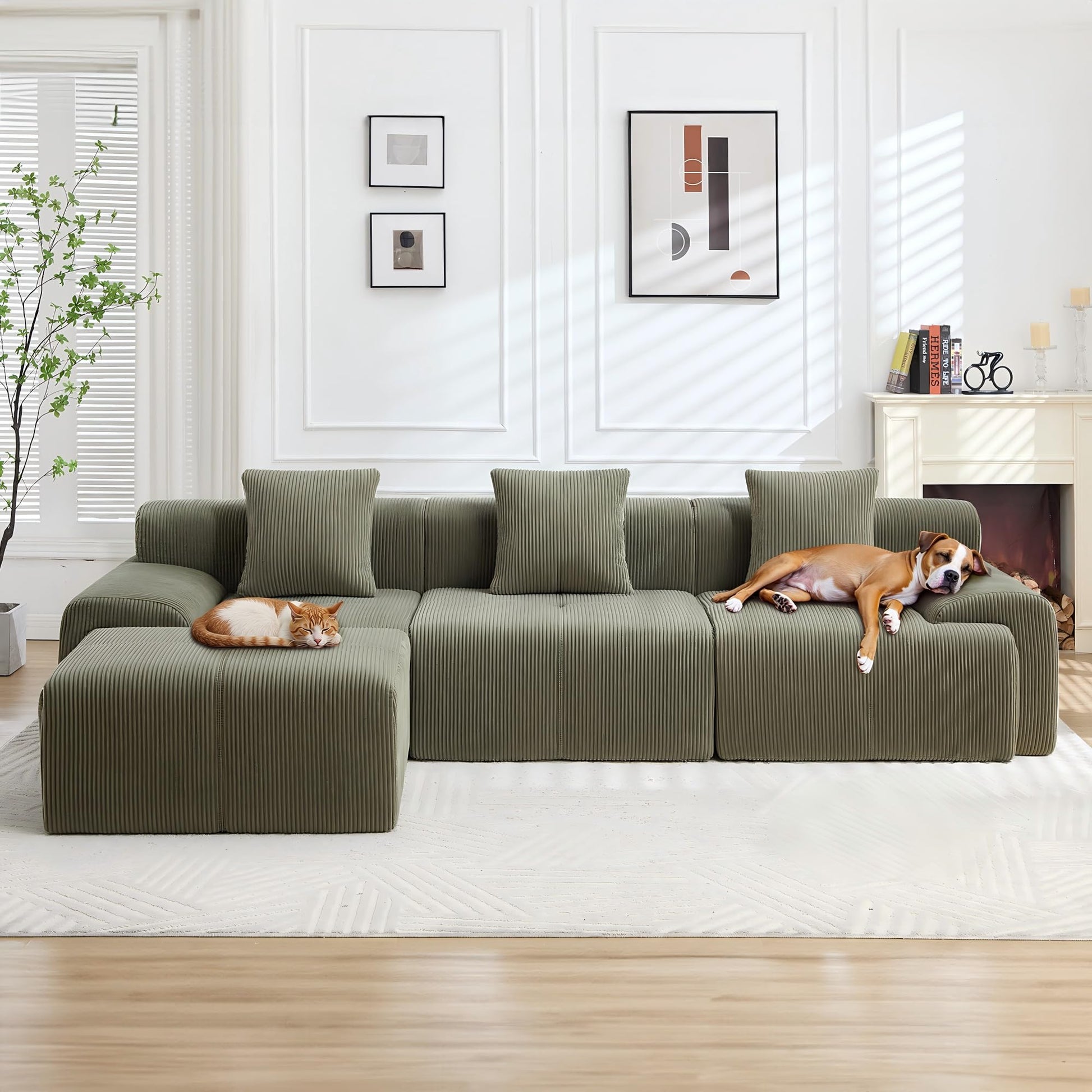 Playroom sponge couch