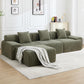 green sectional sofa
