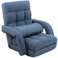Adjustable Floor Chair with Pillow & Armrests