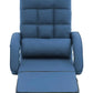 Adjustable Folding Floor Chair with Back Pillow