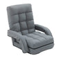 Adjustable Folding Floor Chair with Back Pillow