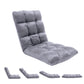 Foldable Floor Chair with Adjustable Back Support