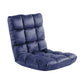 背もたれ調整機能付き折りたたみフロアチェア