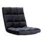 Foldable Floor Chair with Adjustable Back Support