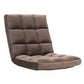 Foldable Floor Chair with Adjustable Back Support