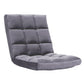 Foldable Floor Chair with Adjustable Back Support