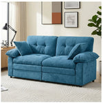 FLOGUOR modern deep-seating 2-seater sofa with comfortable padded seating