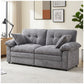 Modern Deep-Seating 2-Seater Sofa for Everyday Living Room Comfort