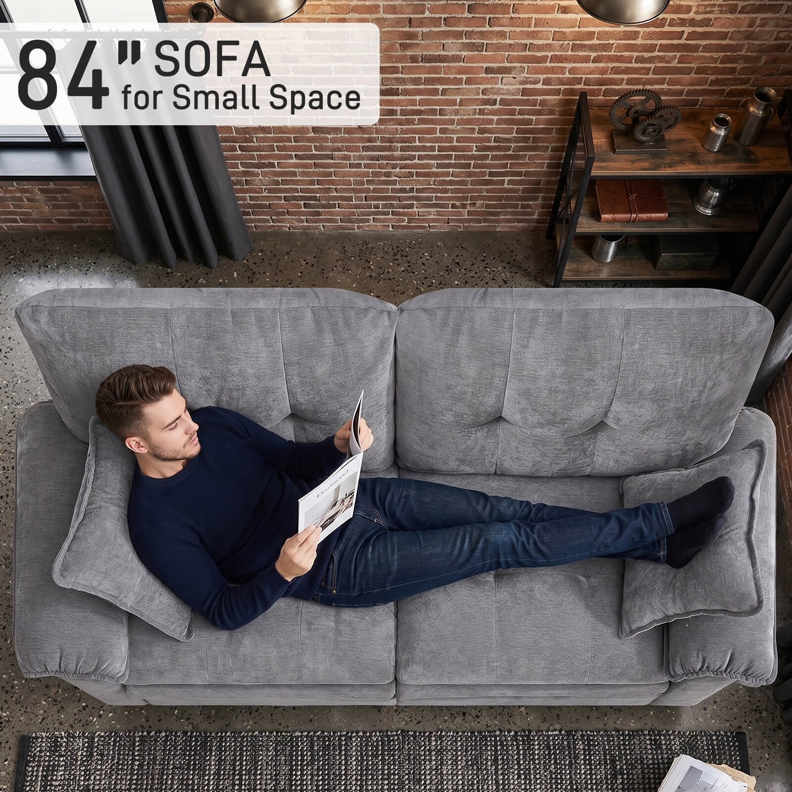 Portable floor couch