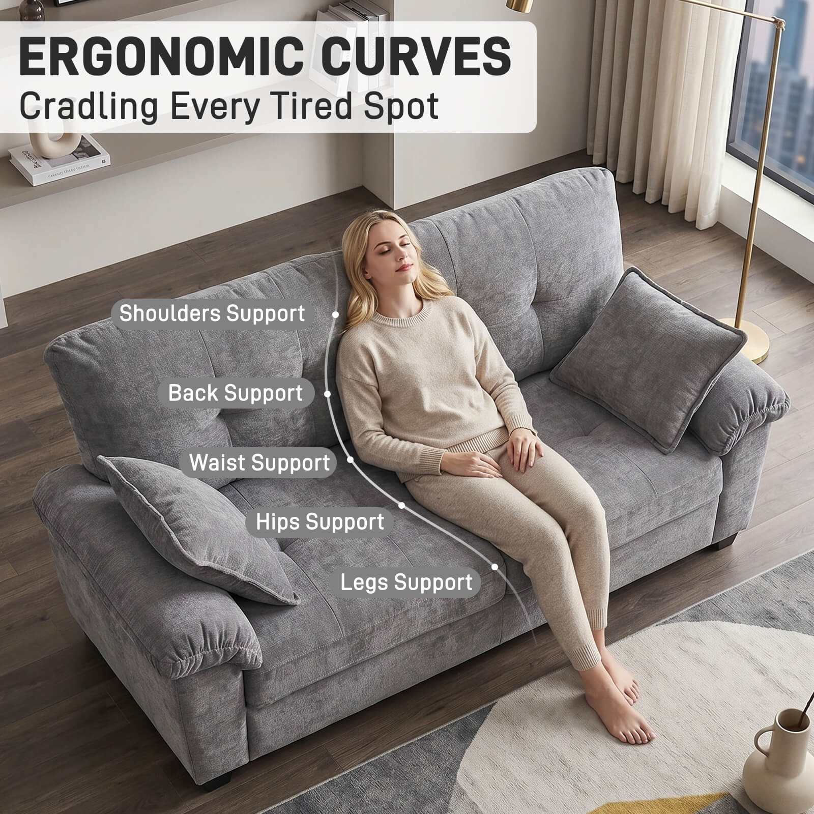 Durable foam seating