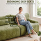 126in Sectional Boneless Couch L Shaped Convertible Modular Sofa No Assembly