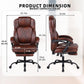 office chair spine support ergonomic, office chair soft padded headrest lumbar support