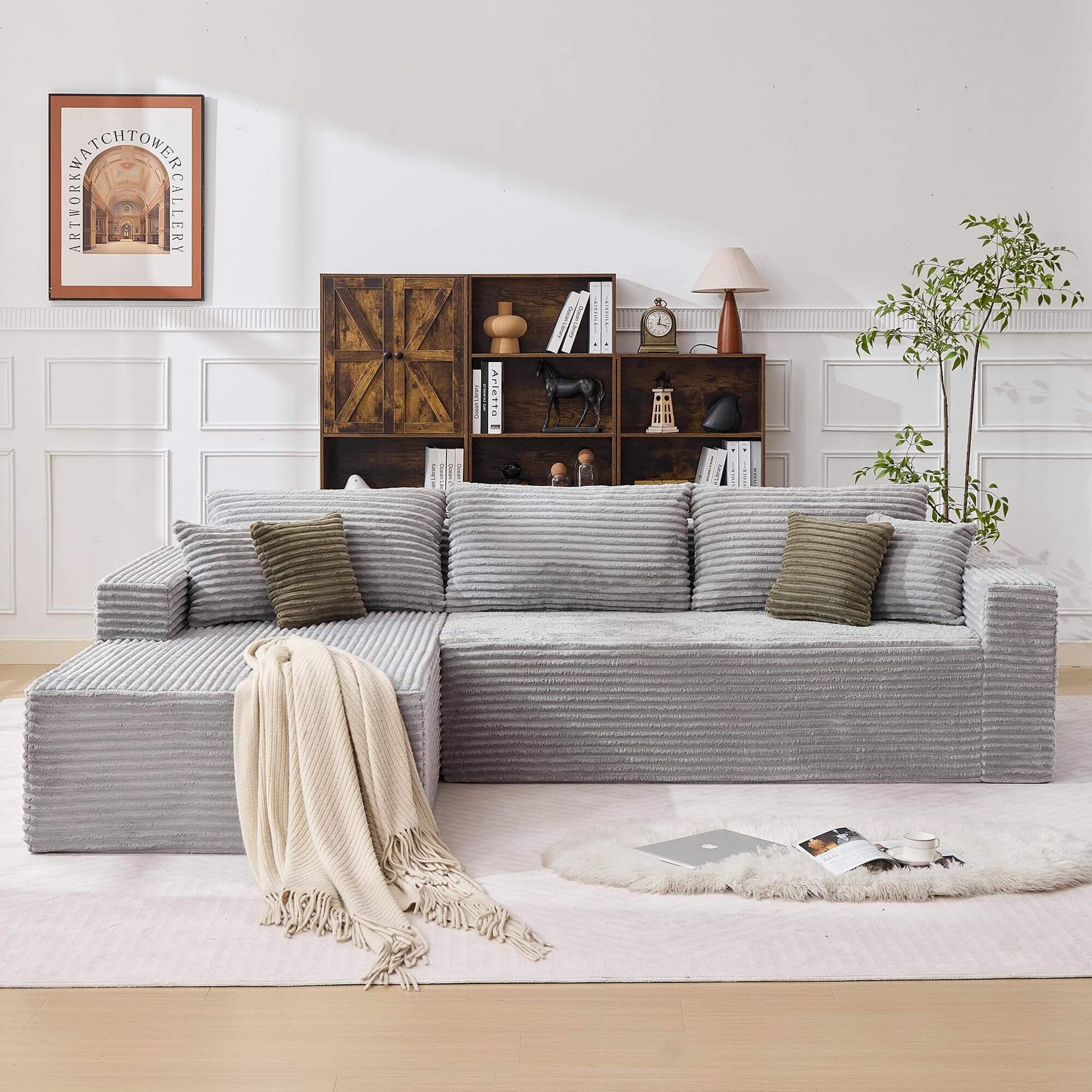 modern minimalist sectional sofa, boho sectional sofa corduroy