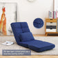 navy blue floor chair, blue foldable floor chair